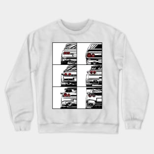 Skyline GTR family Crewneck Sweatshirt